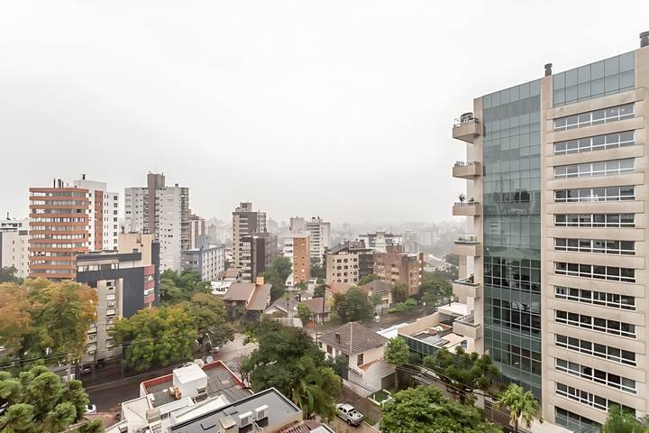 Vista para a cidade e para as torres vizinhas, apartamento em Petrópolis, Porto Alegre